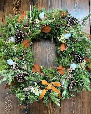 Fresh Holiday Wreath Workshop - Dec 1, Huntington