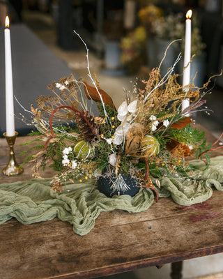 Holiday Flowers in a Bag & Centerpiece Workshop | December 23rd, Huntington