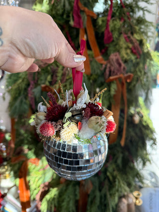 New Years Dried Floral Disco Ball Workshop, December 30th