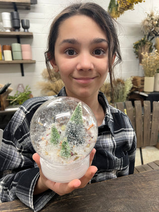 DIY Floral Snow Globe Workshop - Dec 14th, Huntington