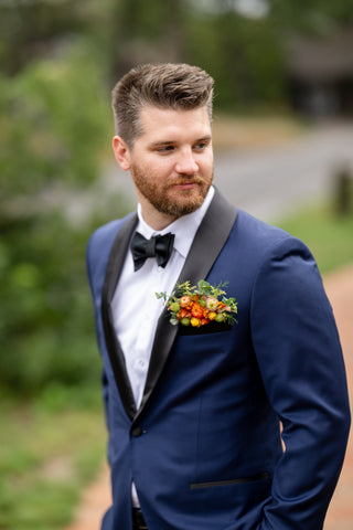 The Floral Pocket Square