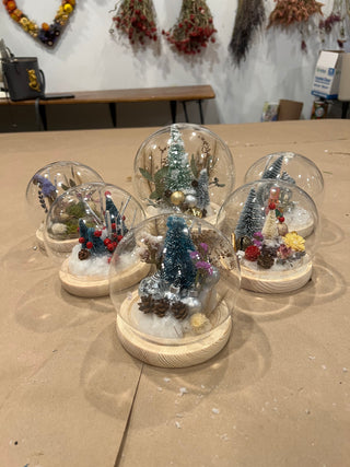 DIY Floral Snow Globe Workshop - Dec 14th, Huntington