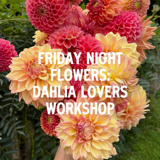 Friday Night Flowers: The Dahlia Lovers Workshop - August 2nd