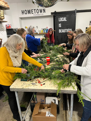 Fresh Holiday Wreath Workshop - Dec 1, Huntington