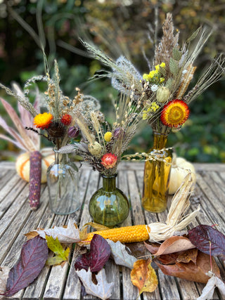 The Dried Floral Thanksgiving Trio